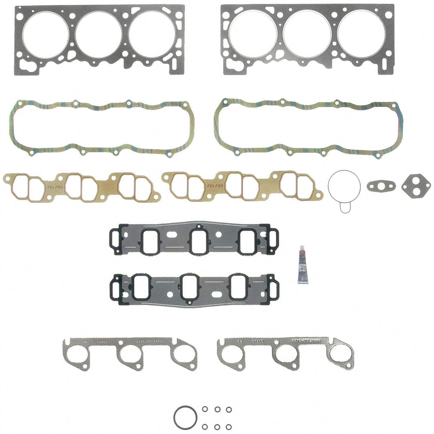 Fel-Pro HIS 9081 PT Engine Cylinder Head Gasket Set