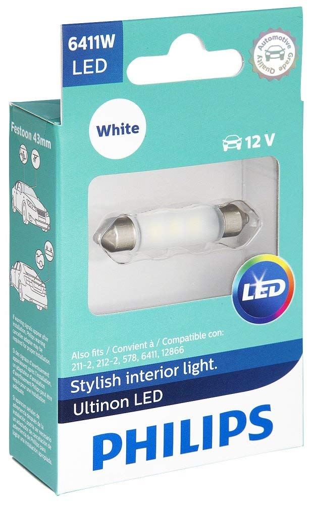 Philips 6411WLED Dome Light Bulb