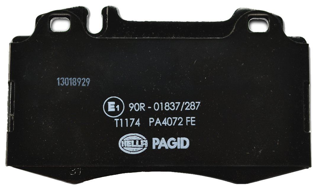 Hella-PAGID 355008691 Juego de pastillas de freno de disco