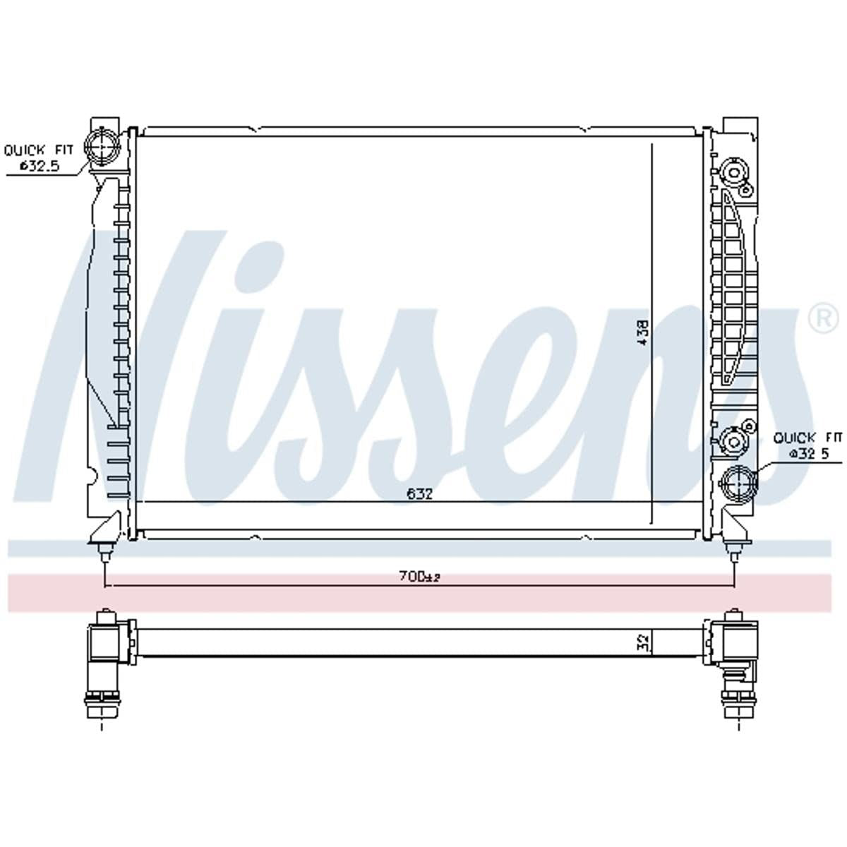 Nissens North America 60316 Radiator