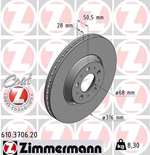 Zimmermann 610370620 (Pack of 2)