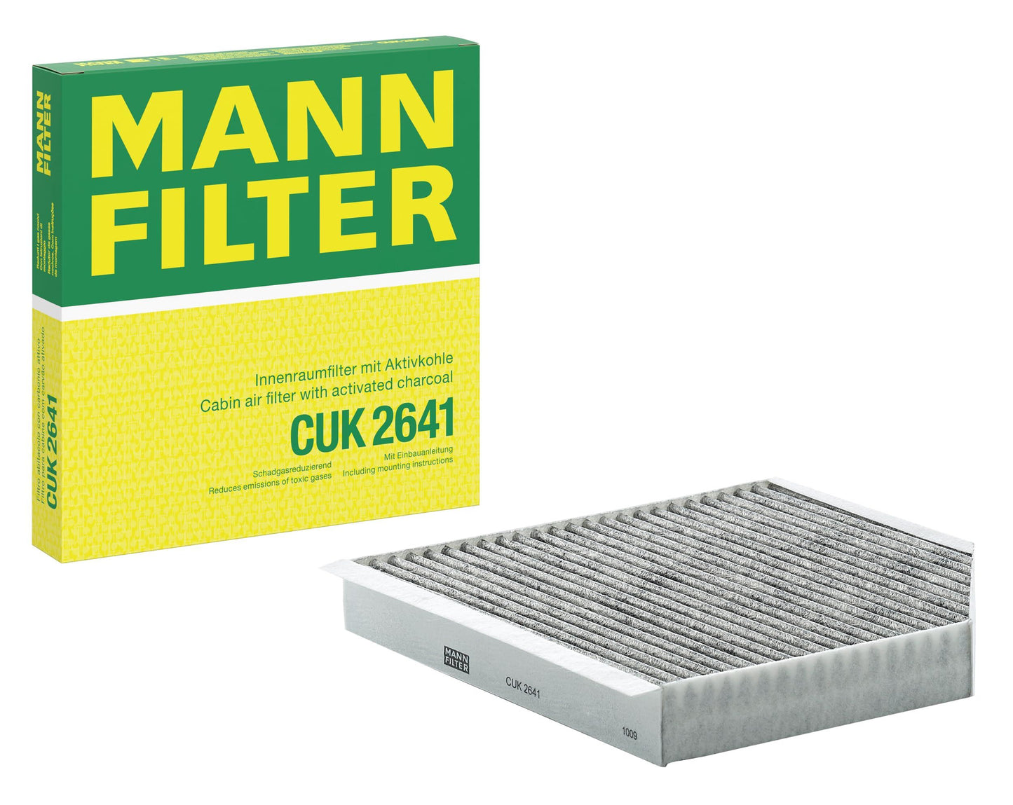 MANN-FILTER CUK 2641 Filtro de aire de cabina