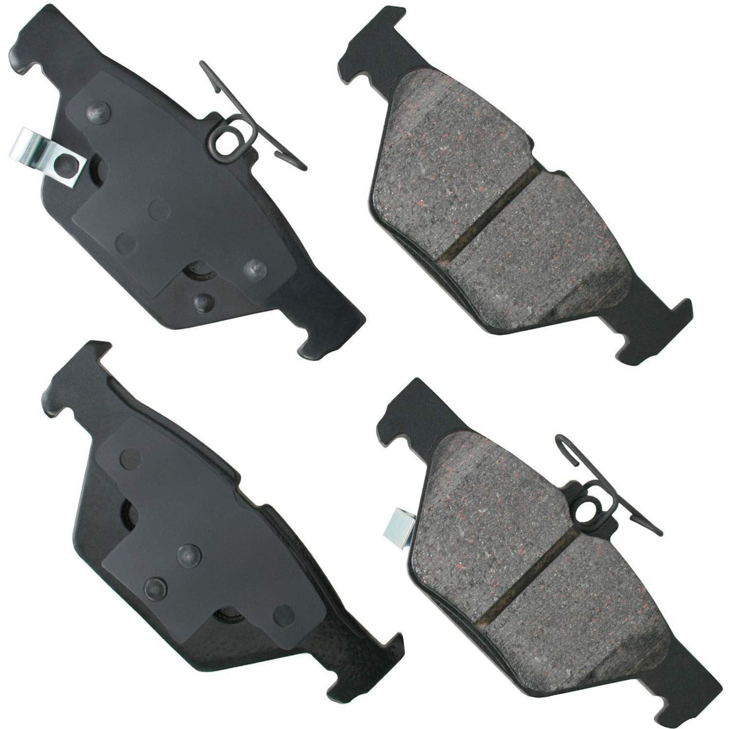 Akebono ACT1808 Jeu de plaquettes de frein à disque