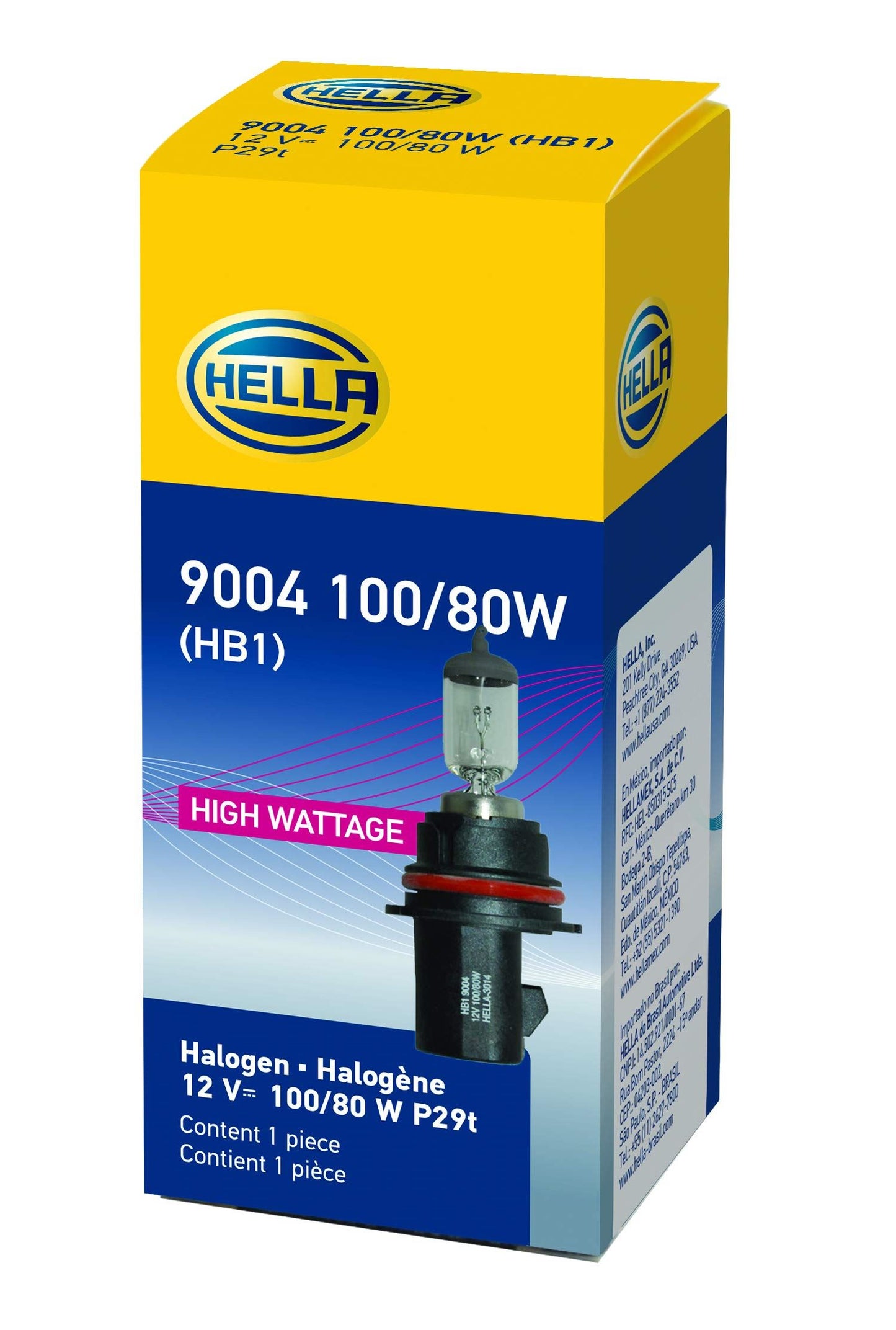 Hella 9004 100/80W Headlight Bulb