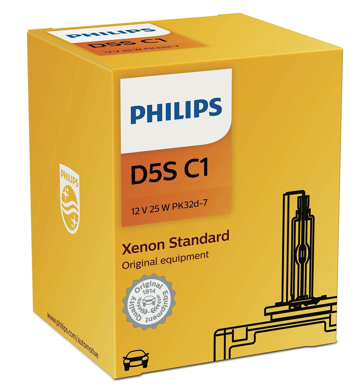 Ampoule de phare Philips D5SC1