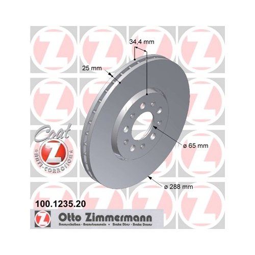 Zimmermann 100123520 (Pack of 2)