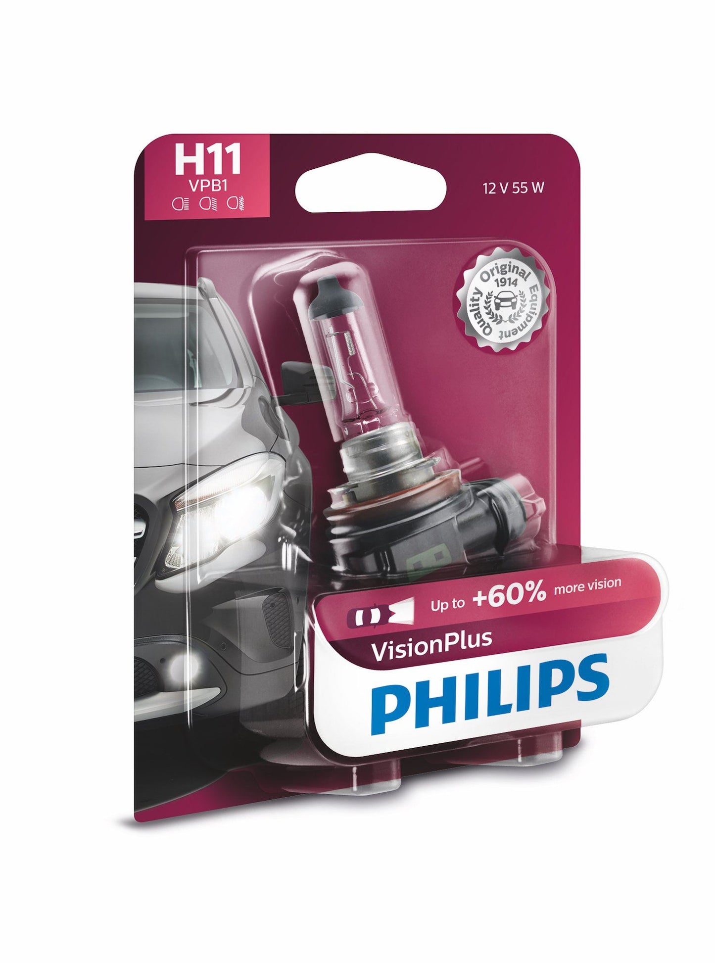 Bombilla para faros delanteros Philips H11VPB1