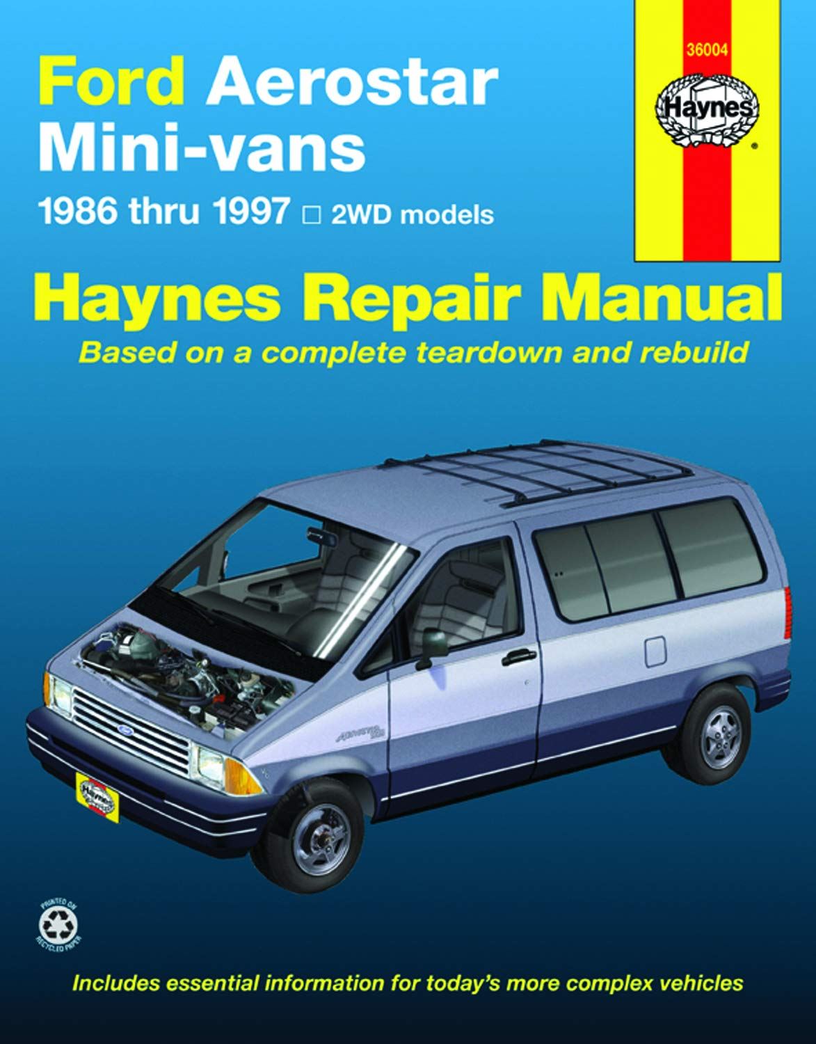 Publicaciones Haynes 36004 Manual de reparación