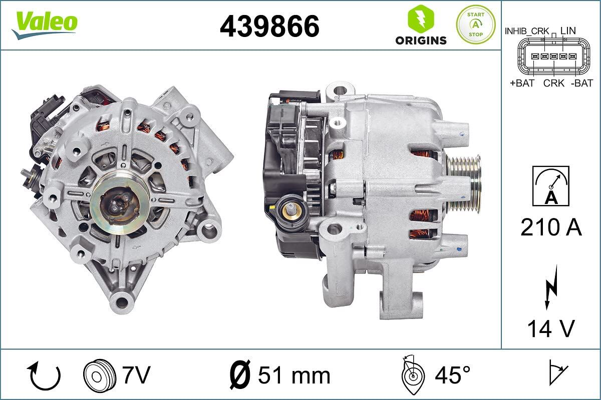 Alternateur Valeo 439866