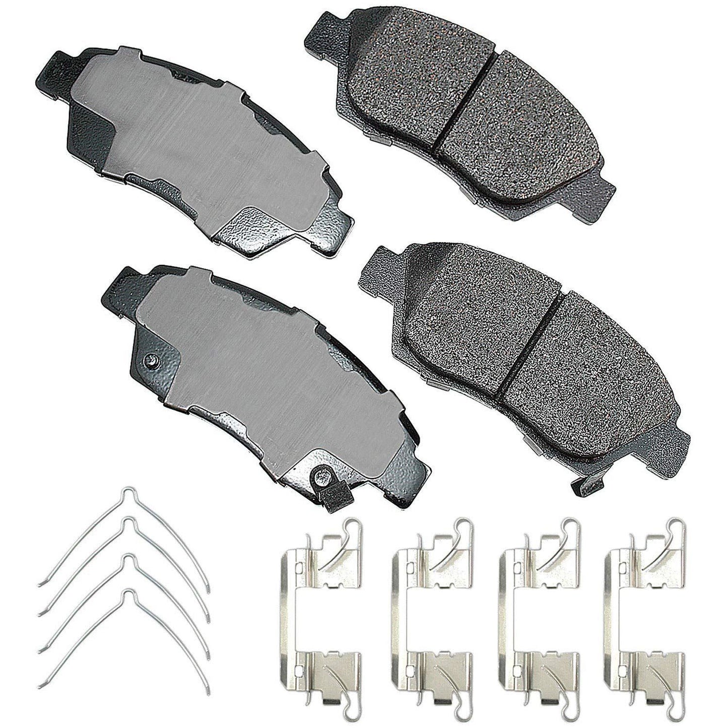 Akebono ACT621C Jeu de plaquettes de frein à disque