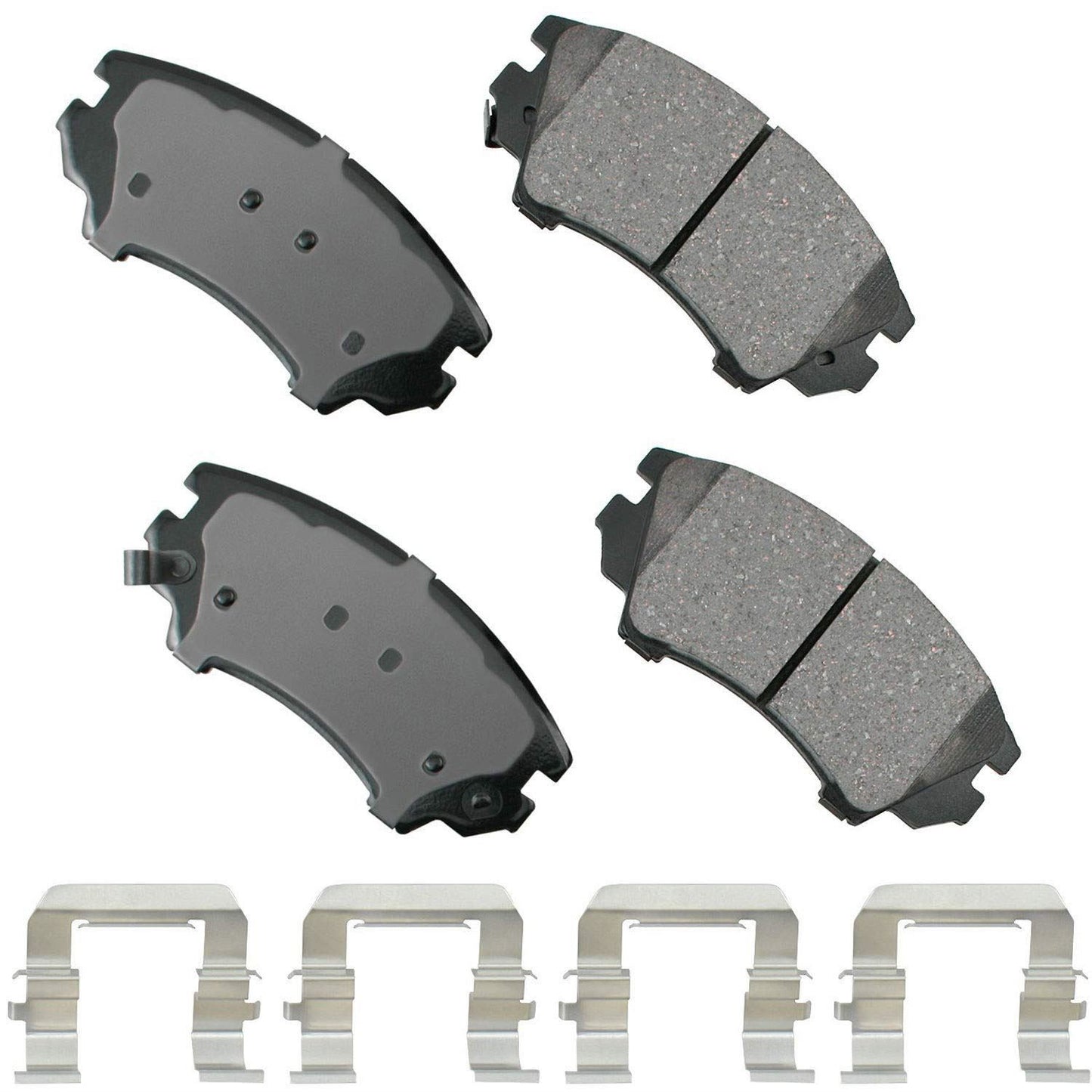 Akebono ACT1745 Jeu de plaquettes de frein à disque