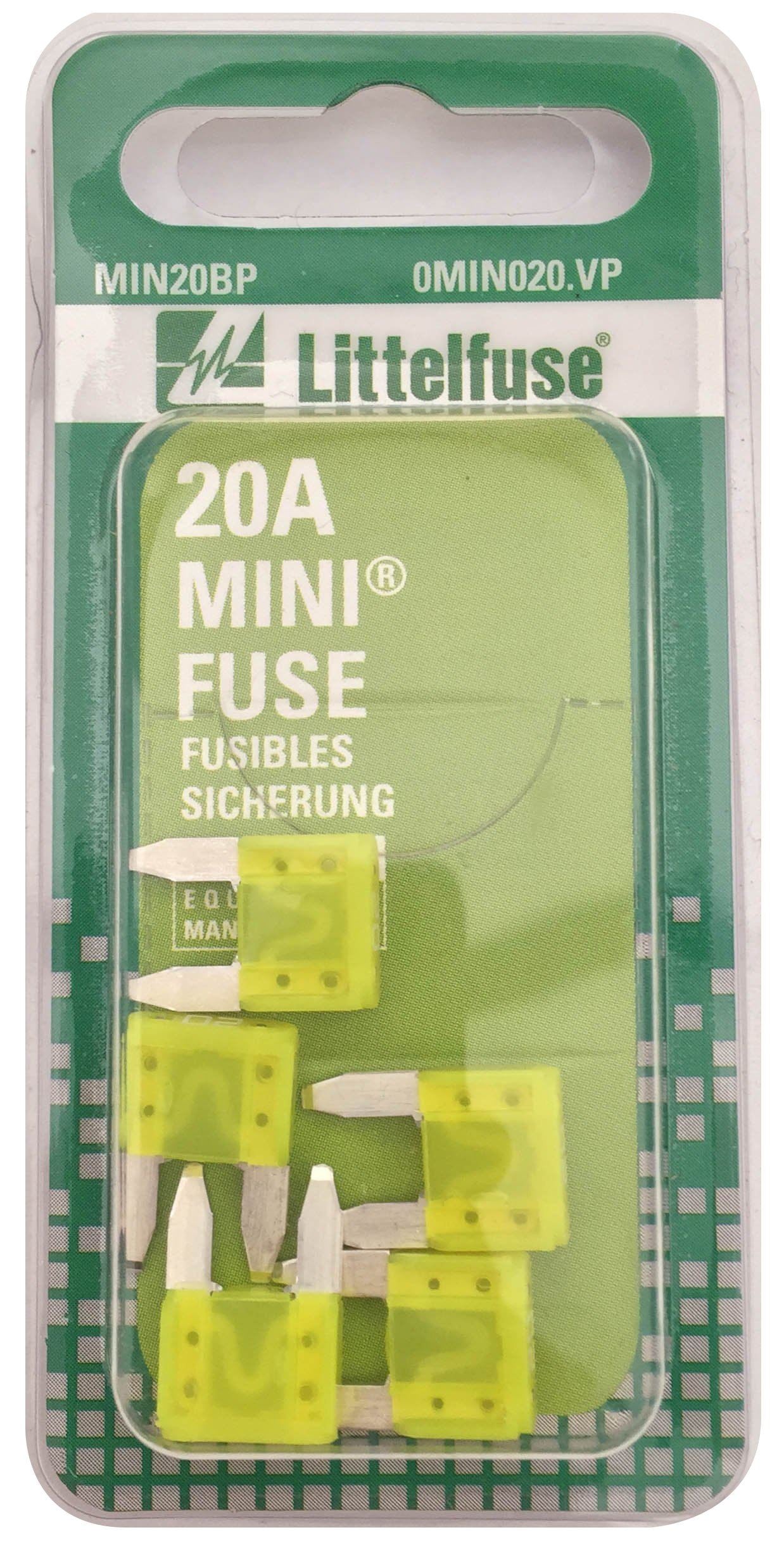 Fusible para encendedor de cigarrillos Littelfuse MIN20BP