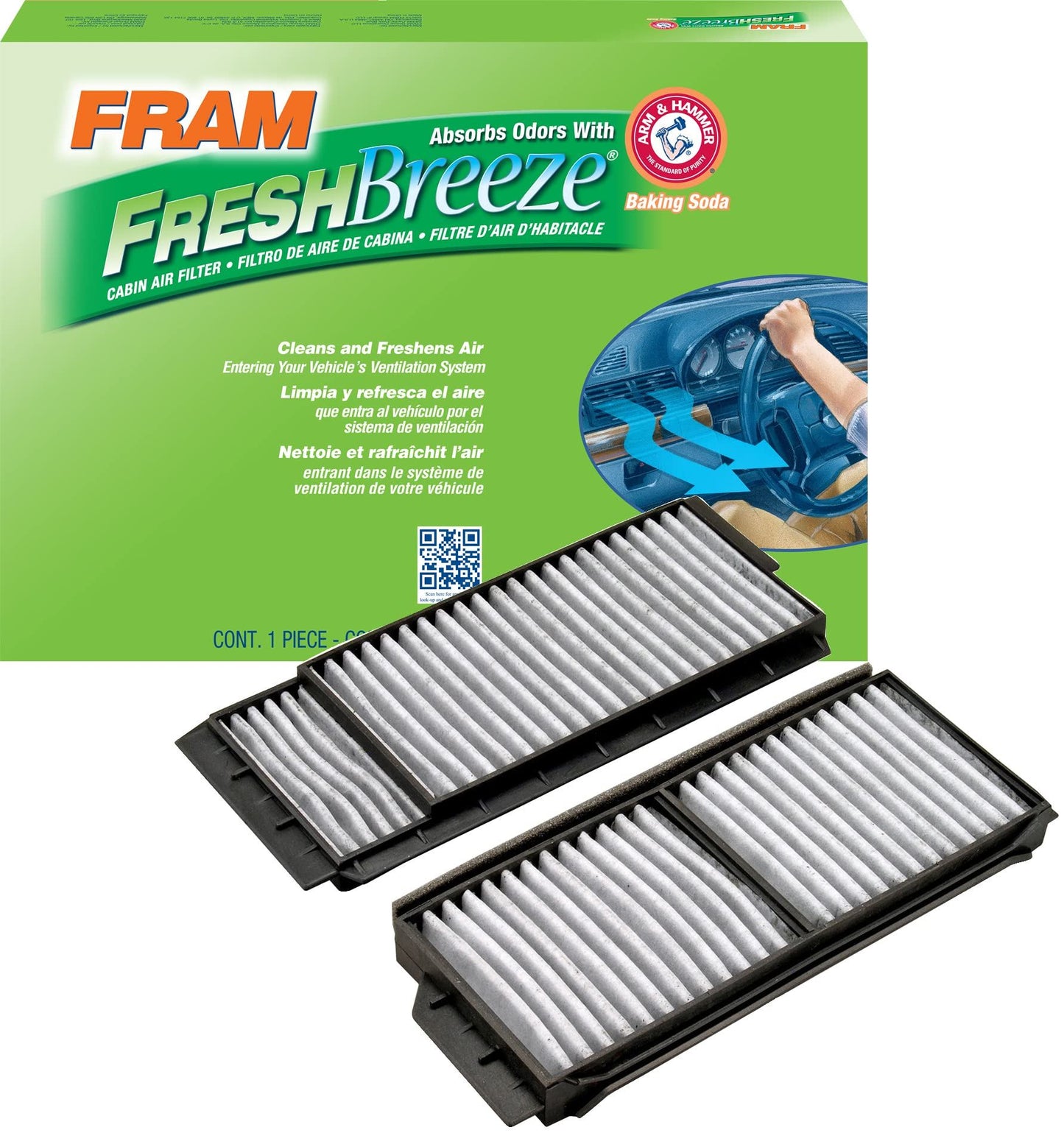 Filtre à air d'habitacle Fram CF10218