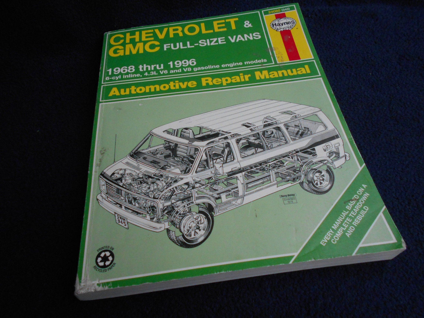 Publicaciones Haynes 24080 Manual de reparación