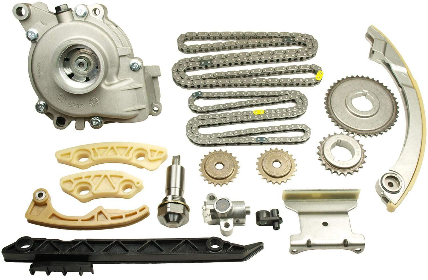 Cloyes Gear & Product 9-4201SAWP Engine Timing Chain Kit with Water Pump