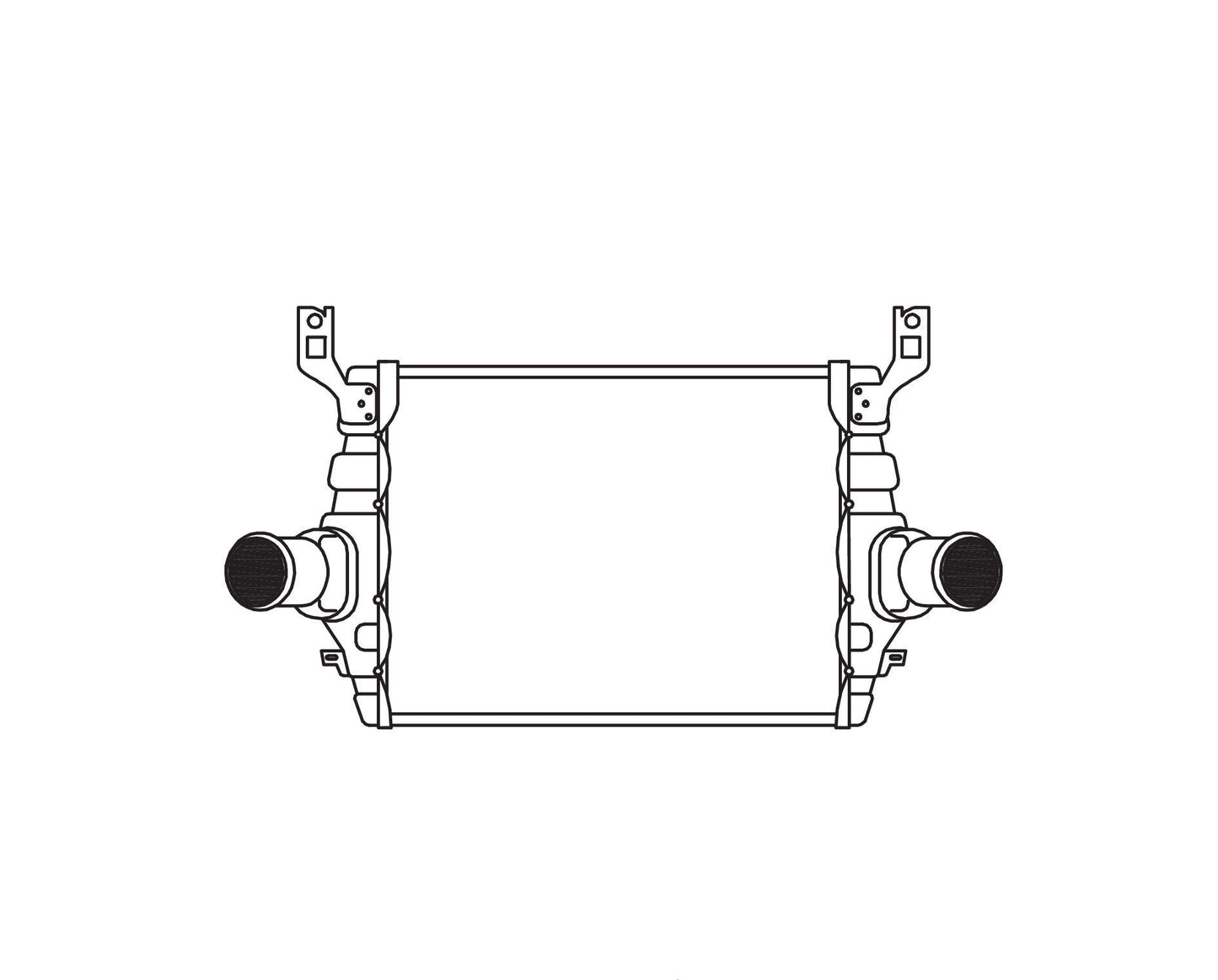 CSF RADIATOR 6017