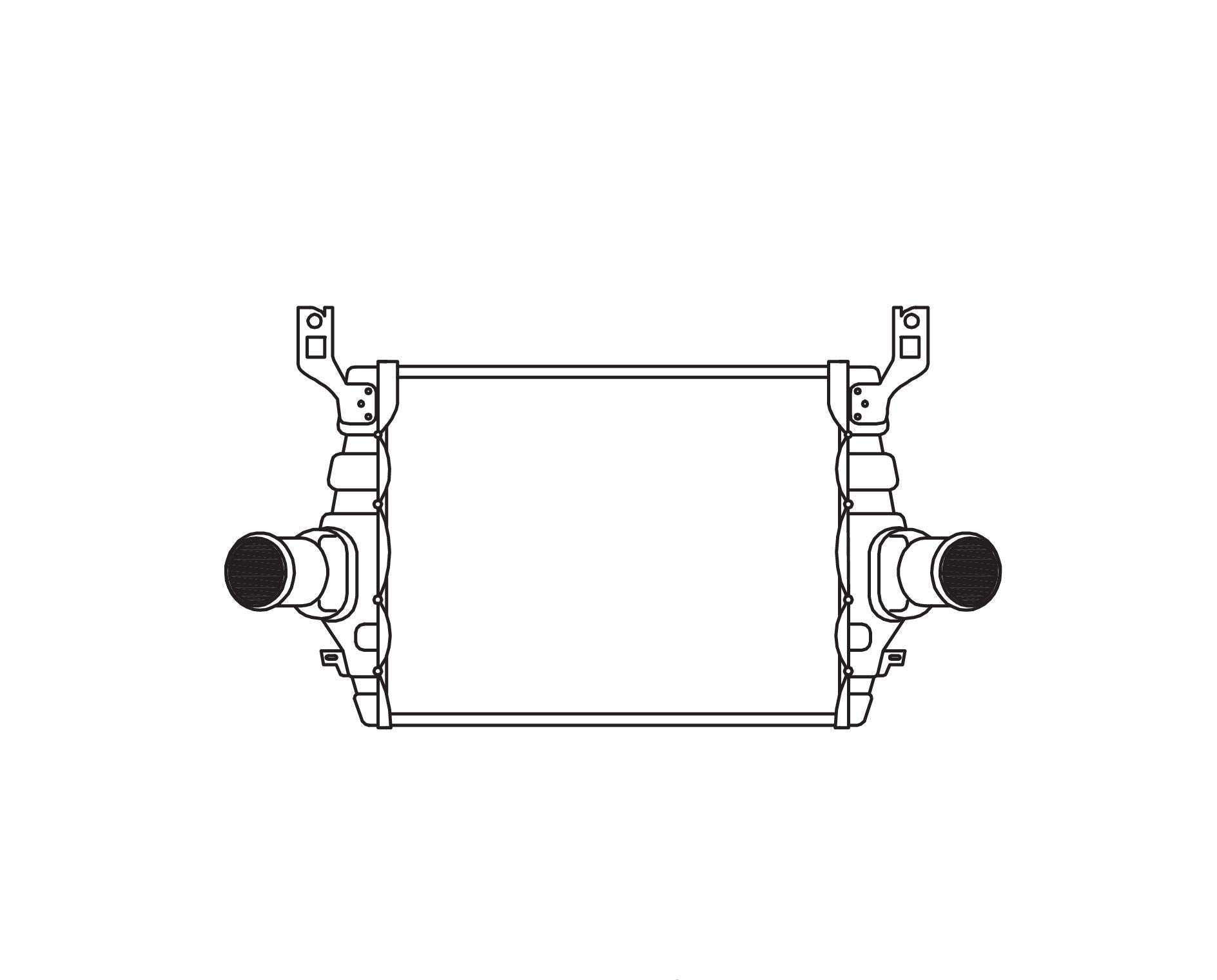 CSF RADIATOR 6017