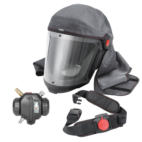 Juego de reguladores de carbono SATA 214718 Air Vision 5000