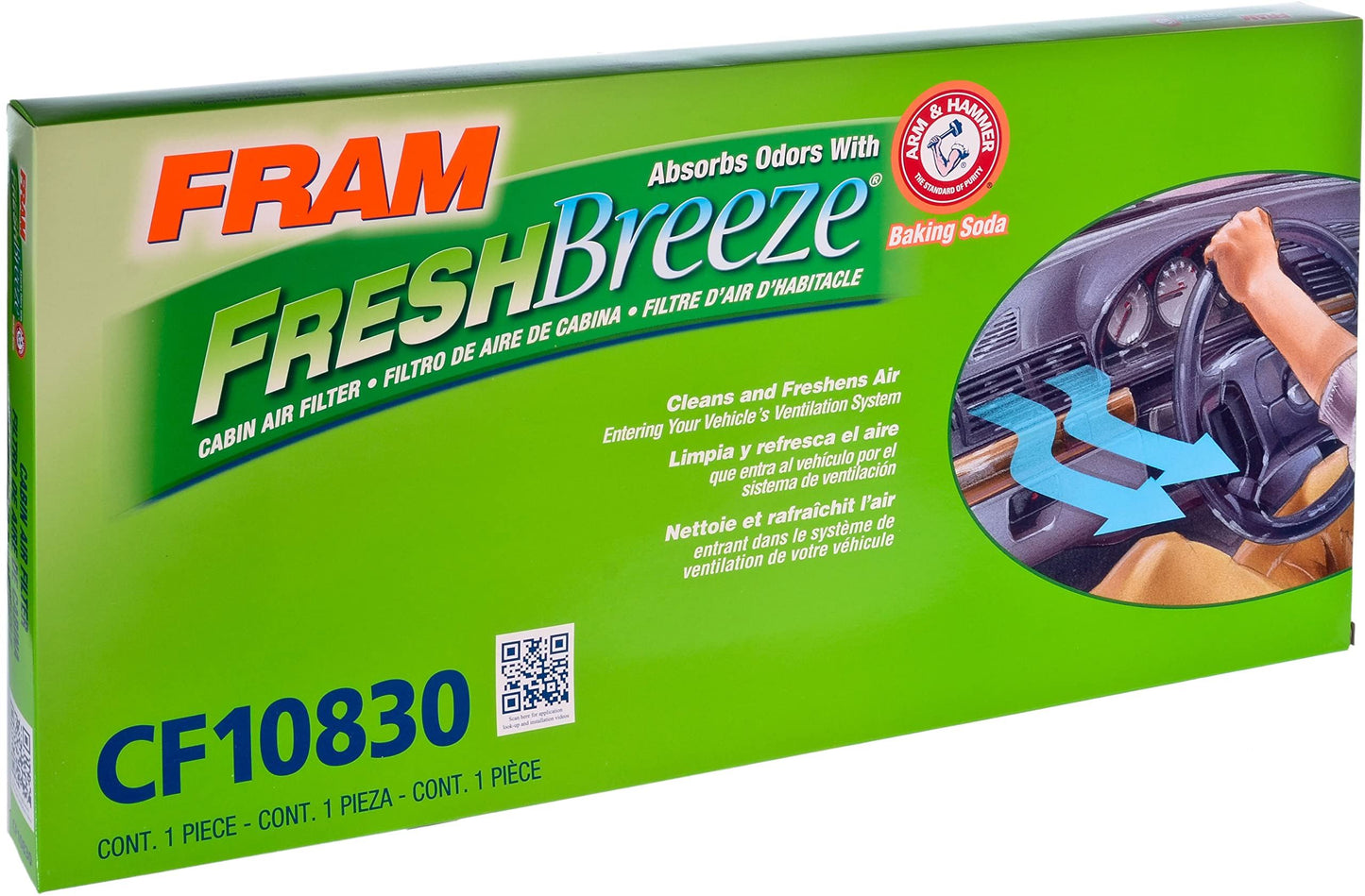 Filtro de aire de cabina Fram CF10830
