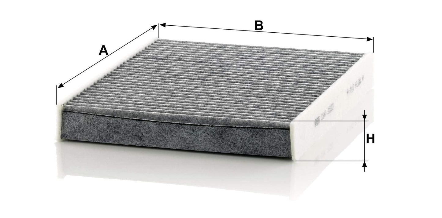 MANN-FILTER CUK 2533-2 Filtro de aire de cabina