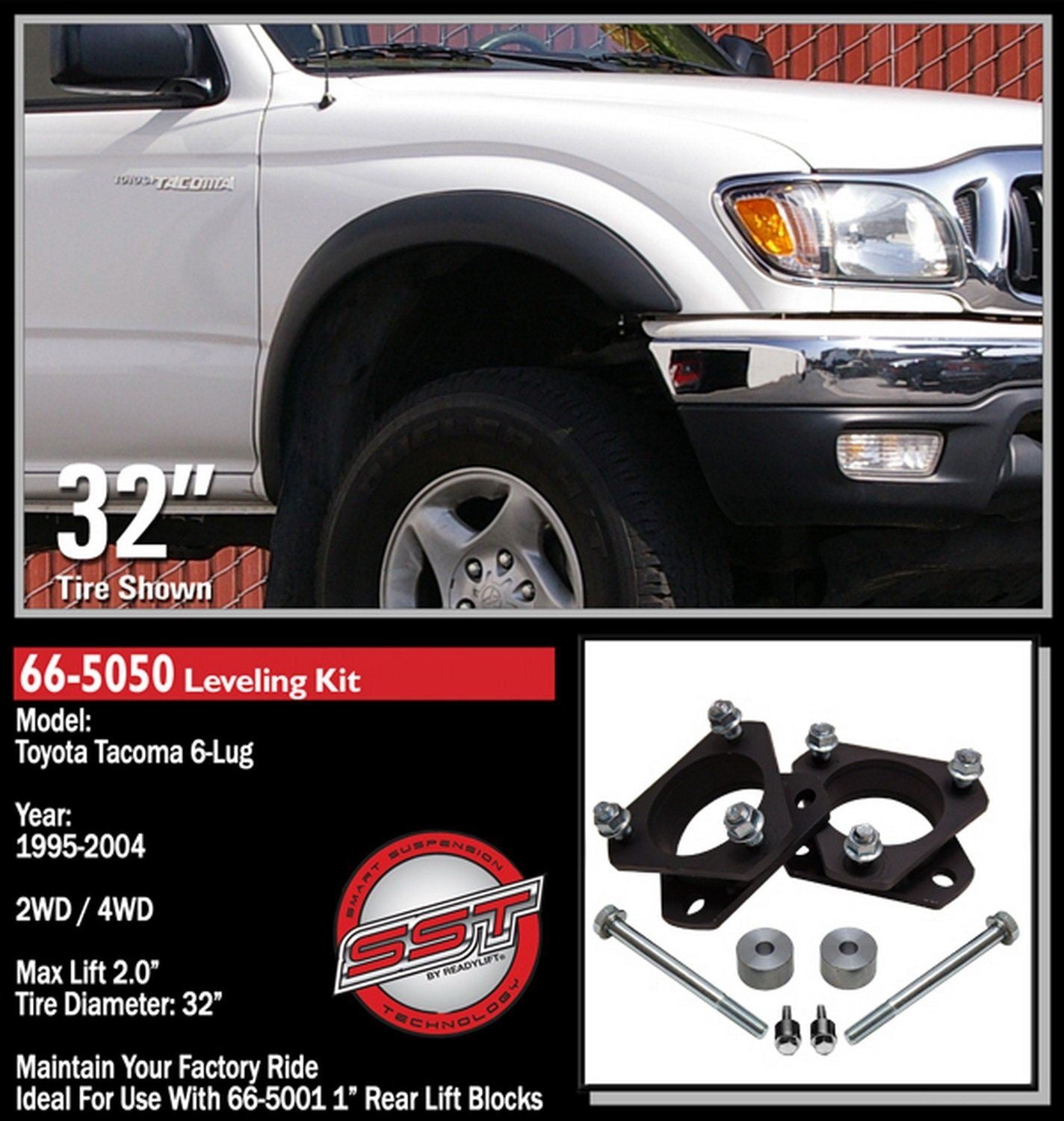 Ready Lift 66-5050 Kit de nivelación de suspensión