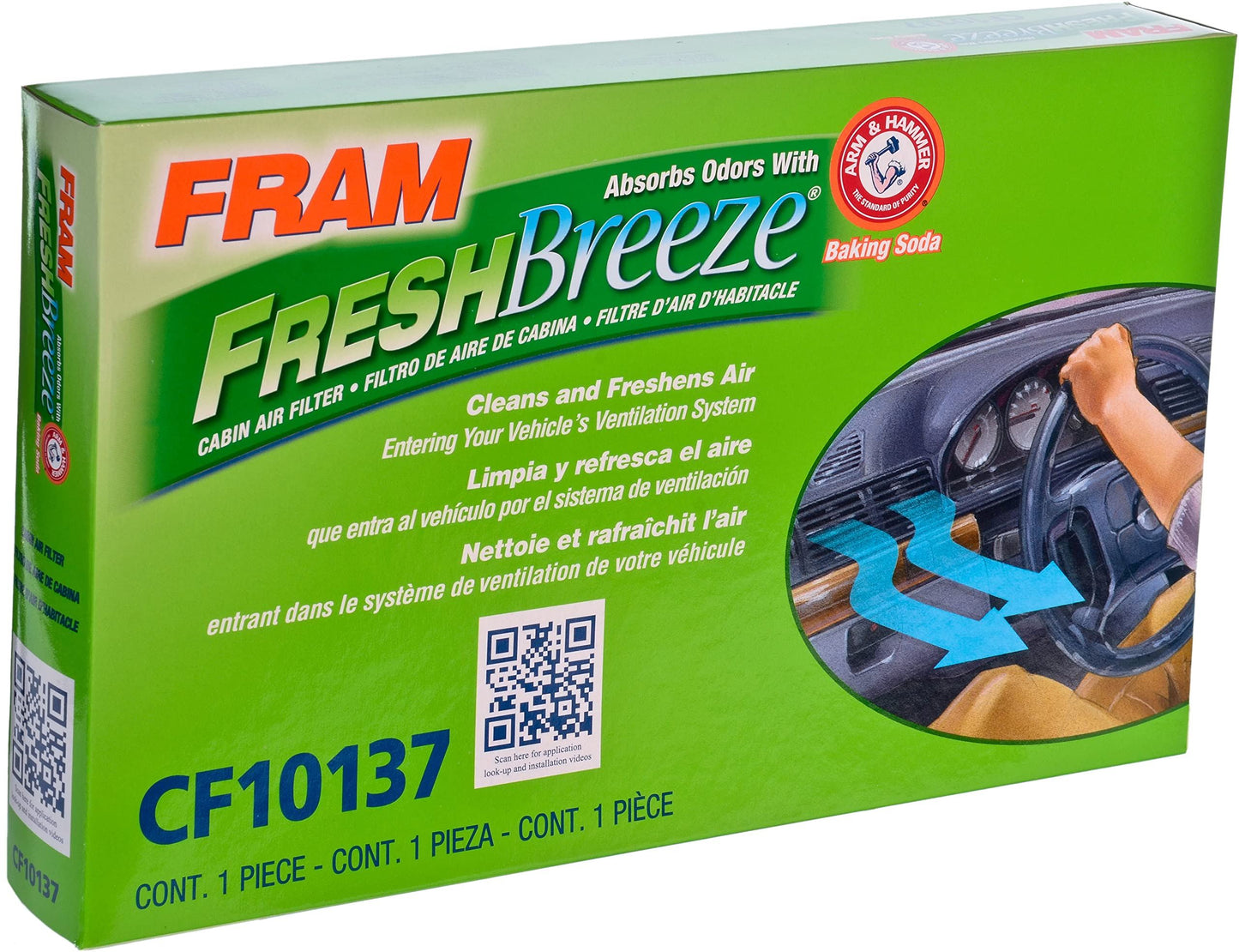 Filtre à air d'habitacle Fram CF10137