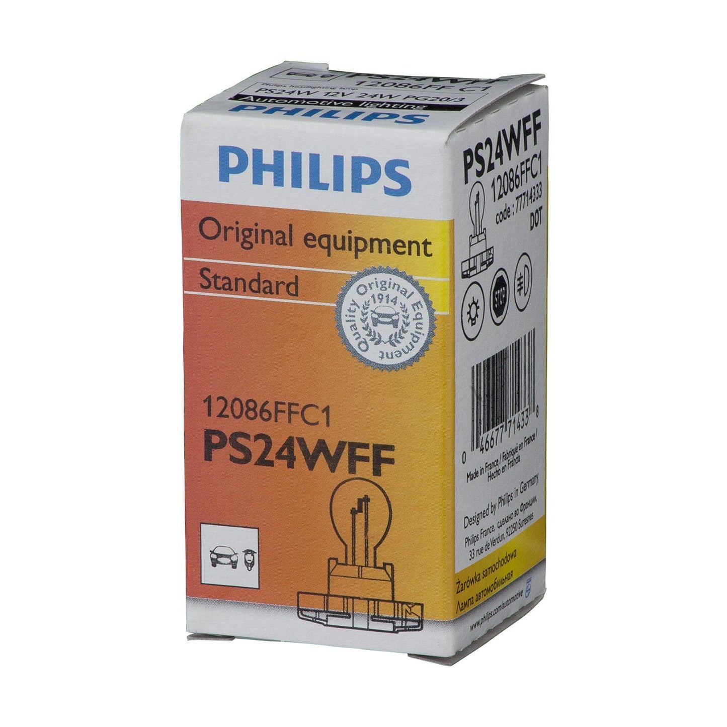 Philips PS24WFFC1 Ampoule antibrouillard