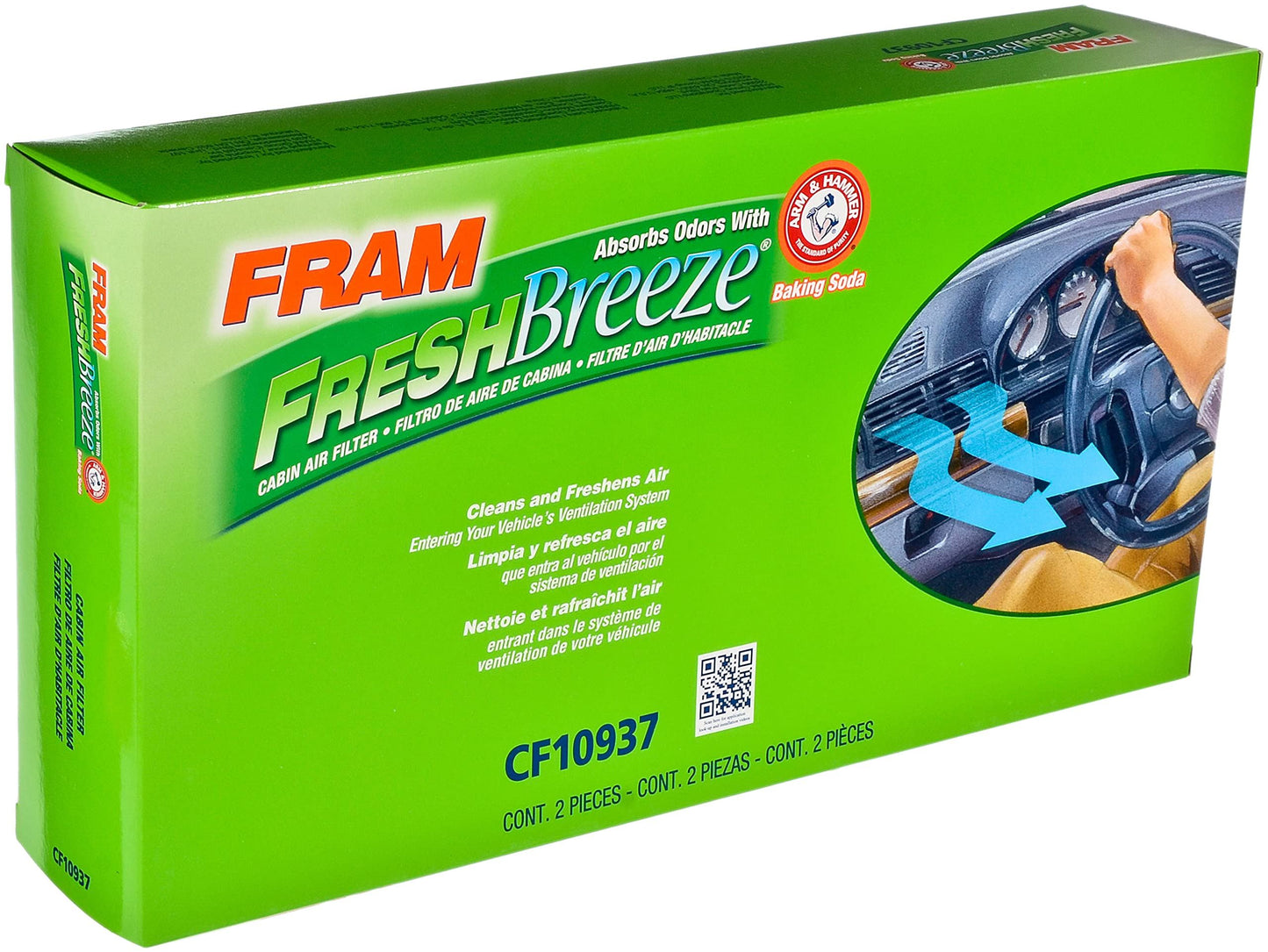 Filtro de aire de cabina Fram CF10937