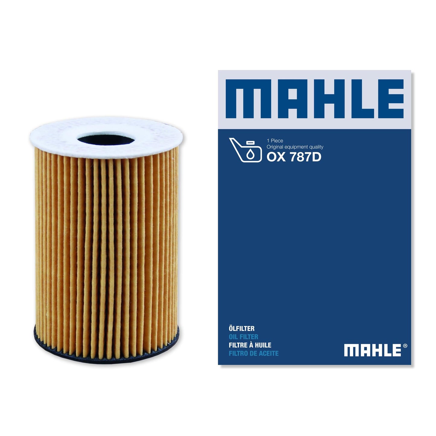 Filtro de aceite de motor Mahle OX 787D