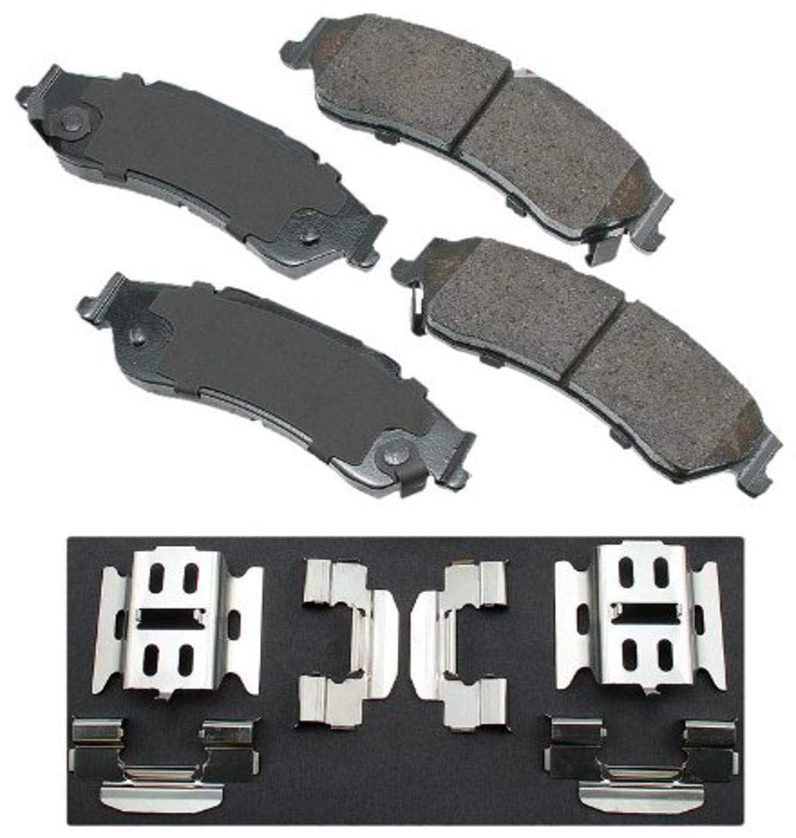 Akebono ACT729 Jeu de plaquettes de frein à disque