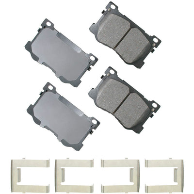 Akebono ACT1799 Jeu de plaquettes de frein à disque