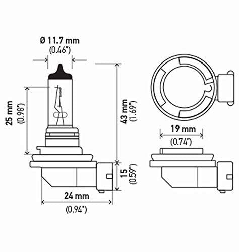 Hella H71071132 Headlight Bulb