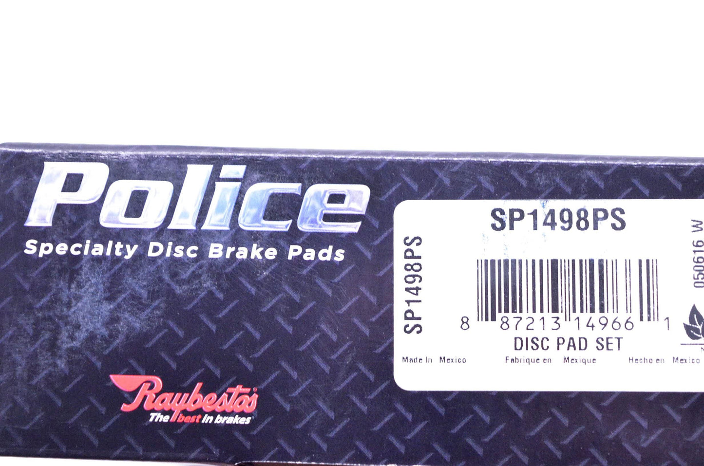 Raybestos SP1498PS Disc Brake Pad Set