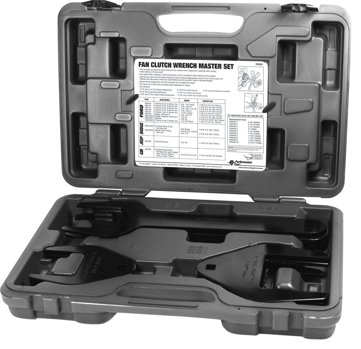 PERFORMANCE TOOL W89400