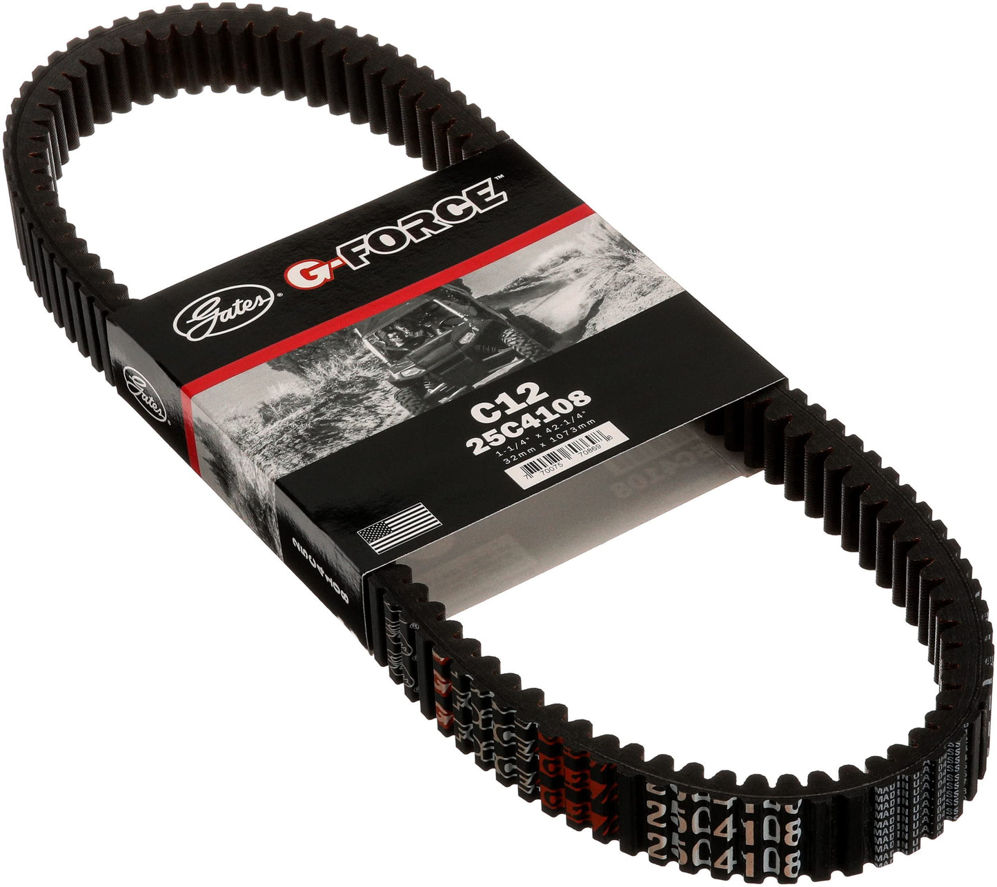 Gates 25C4108 Automatic Continuously Variable Transmission (CVT) Belt