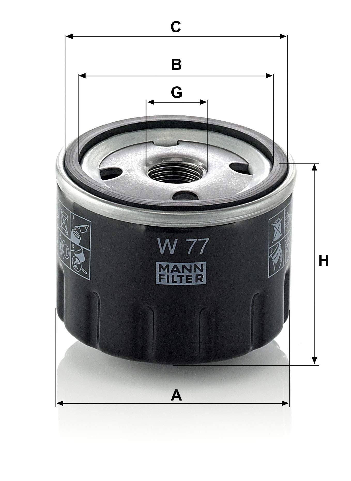 MANN W77