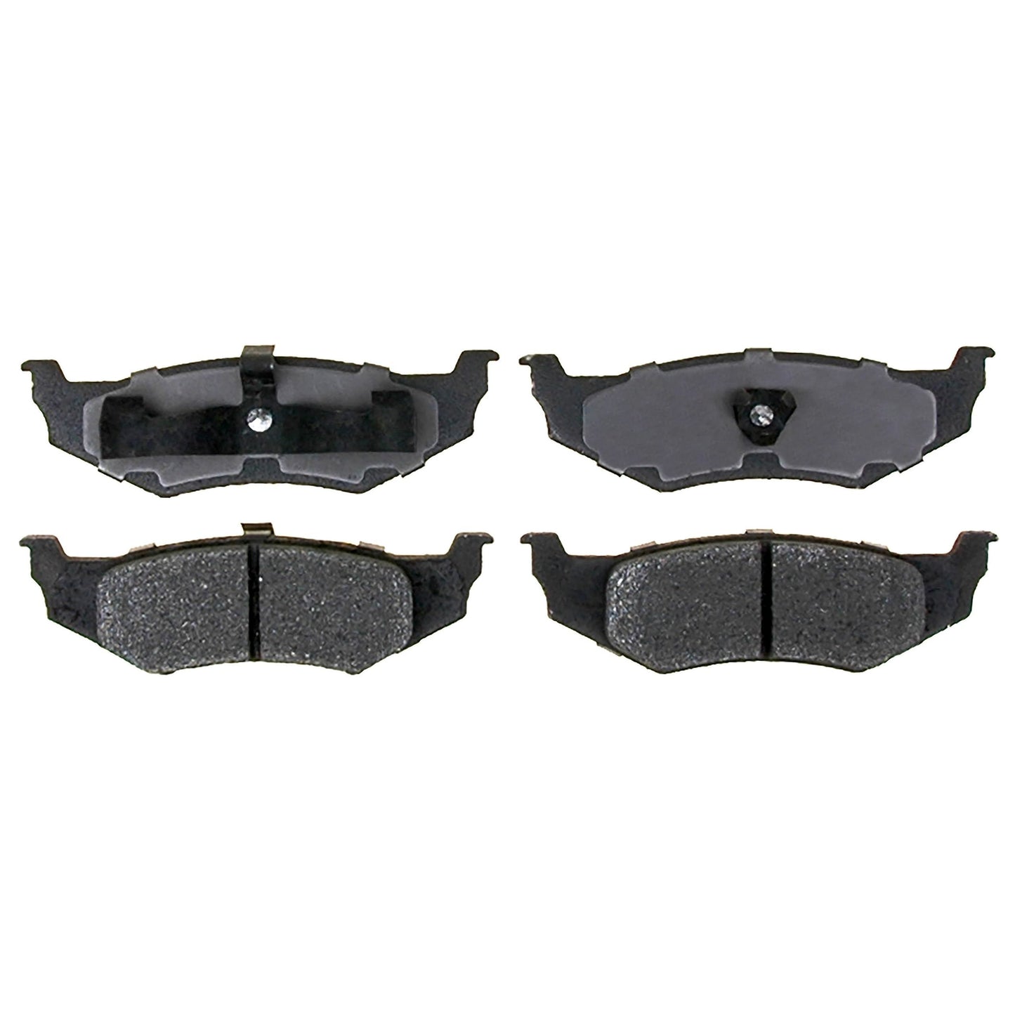 ACDelco Professional Durastop 17D641MF1 Jeu de plaquettes de frein à disque