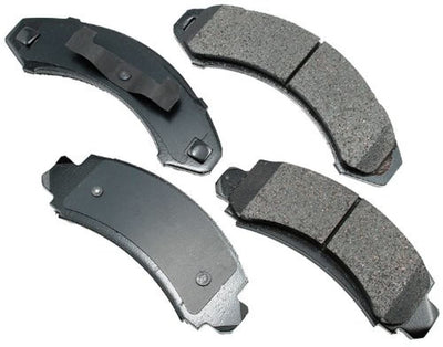 Akebono ACT607 Jeu de plaquettes de frein à disque