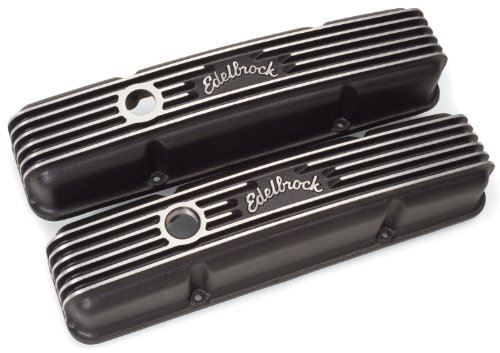 Edelbrock 41443 Juego de tapas de válvulas de motor