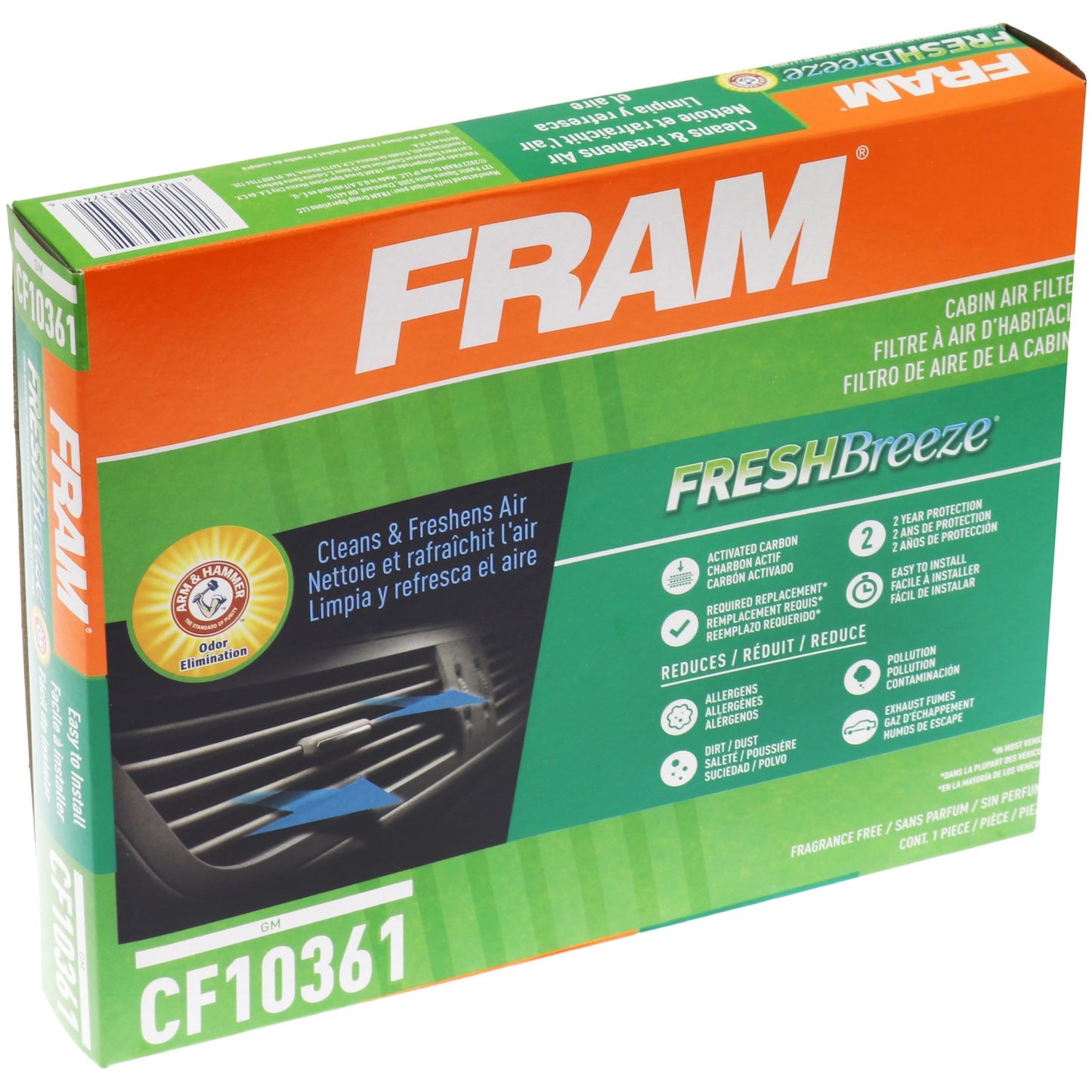Filtro de aire de cabina Fram CF10361