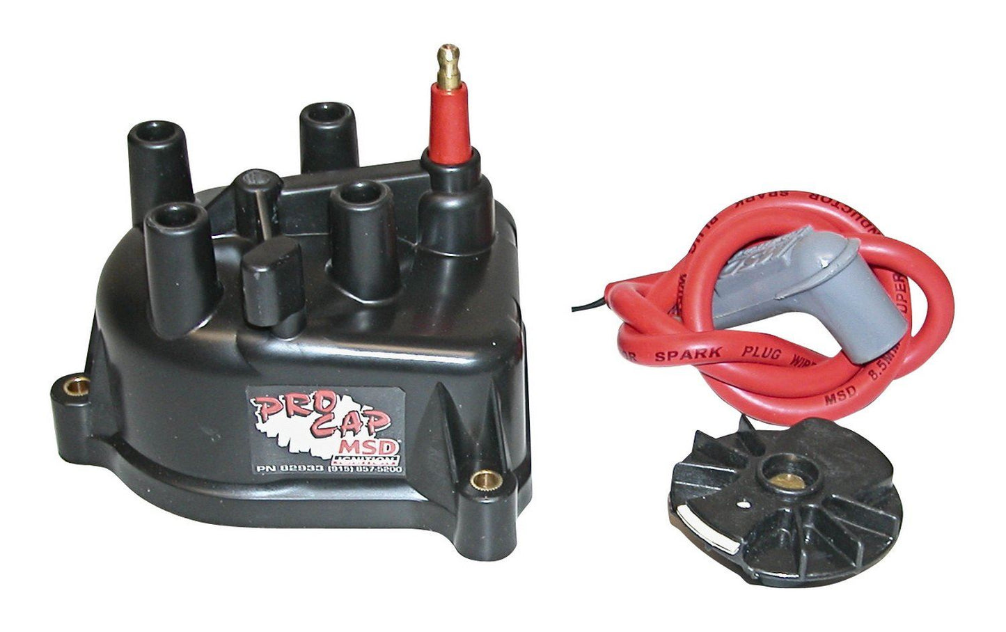 MSD Ignition 82933 Kit de tapa y rotor del distribuidor