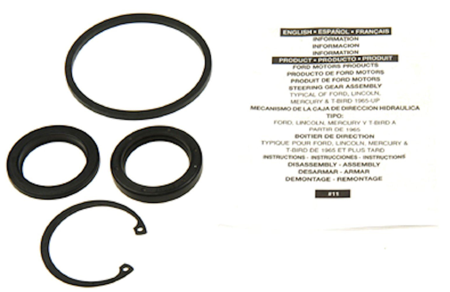 Edelmann 8778 Kit de joint d'arbre Pitman pour mécanisme de direction