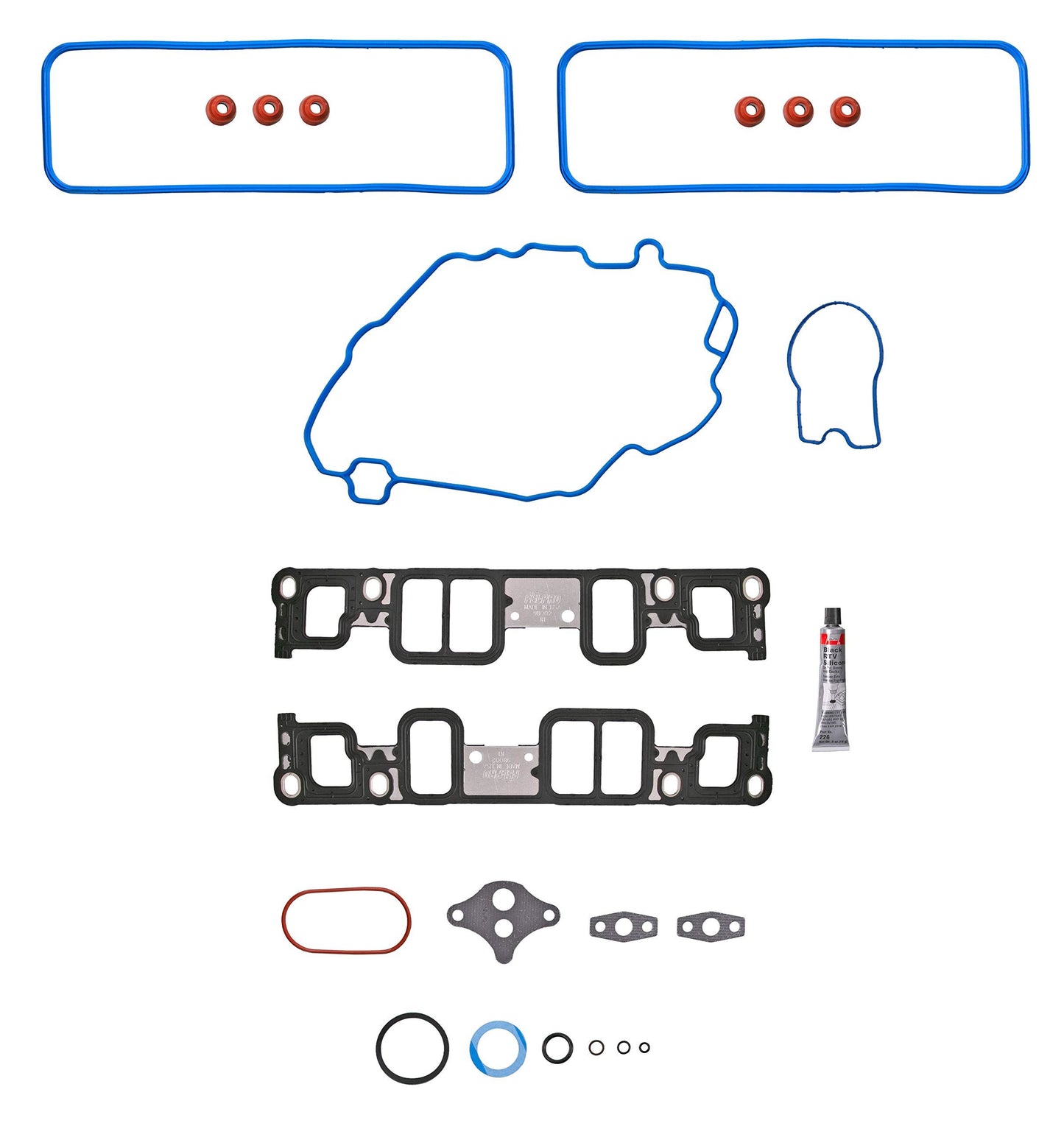 Fel-Pro MS 98002 T Engine Intake Manifold Gasket Set