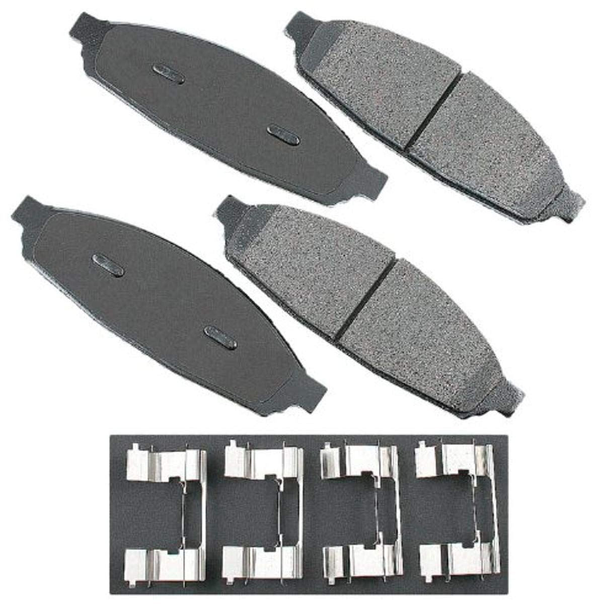 Akebono ACT931 Jeu de plaquettes de frein à disque