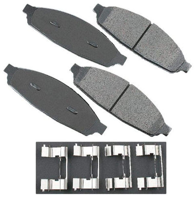 Akebono ACT931 Jeu de plaquettes de frein à disque