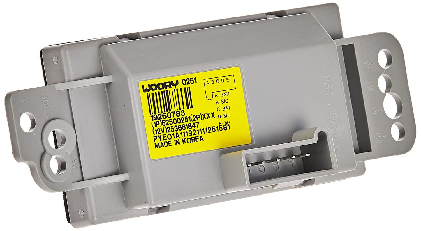 Véritable GM Parts 15-81773 Module de commande de moteur de ventilateur HVAC