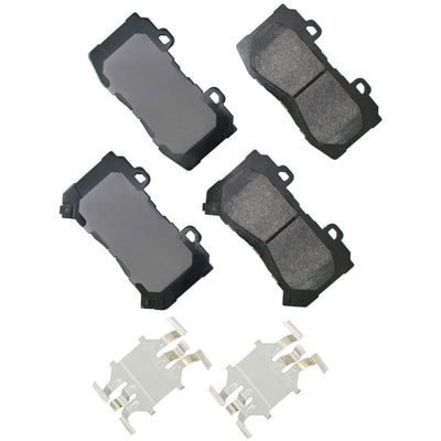 Akebono ACT1802 Jeu de plaquettes de frein à disque