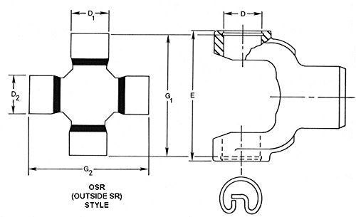 DANA Spicer 5-3206X Universal Joint