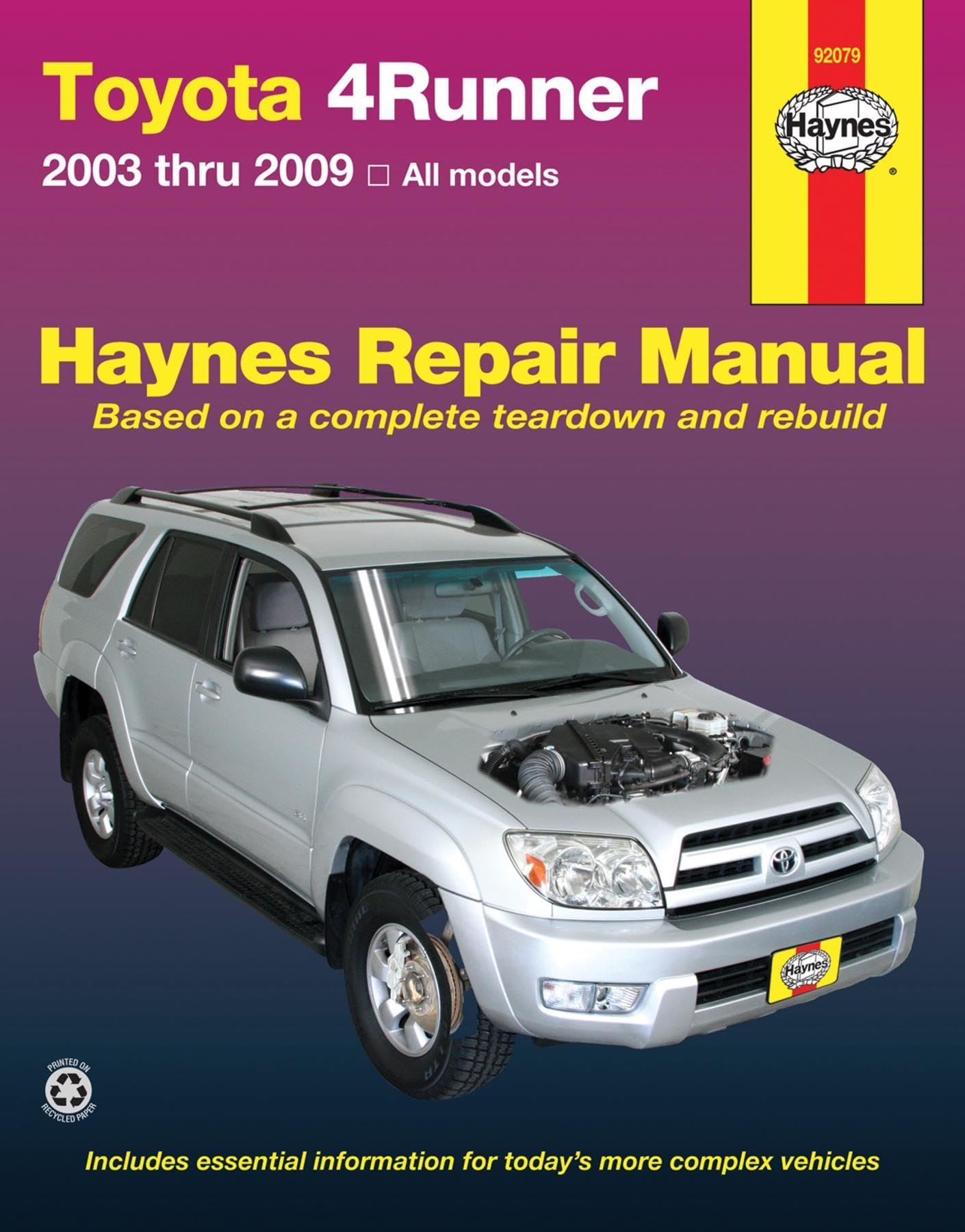 Haynes Publications 92079 Manuel de réparation