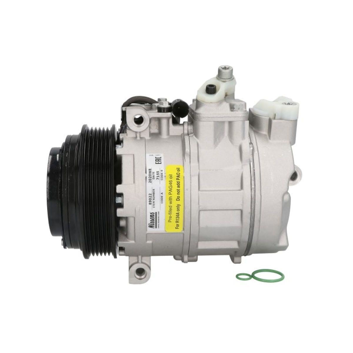 Compresor de aire acondicionado Nissens North America 89022